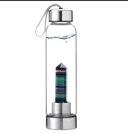 Crystal & Bamboo Water Bottle